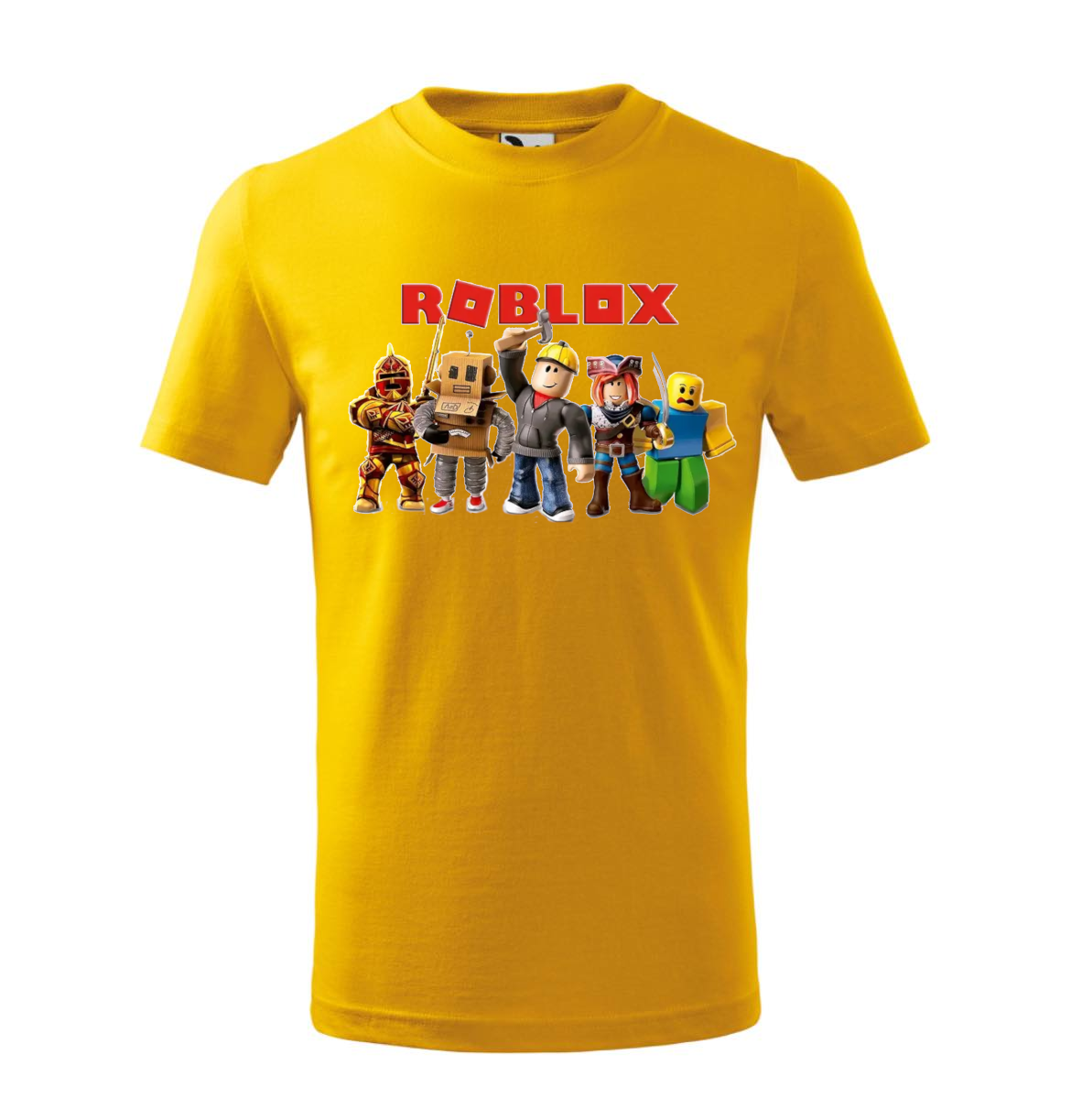 ARoblox detské tričko žlté