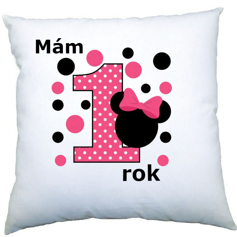 Vankúšik 1rok s menom