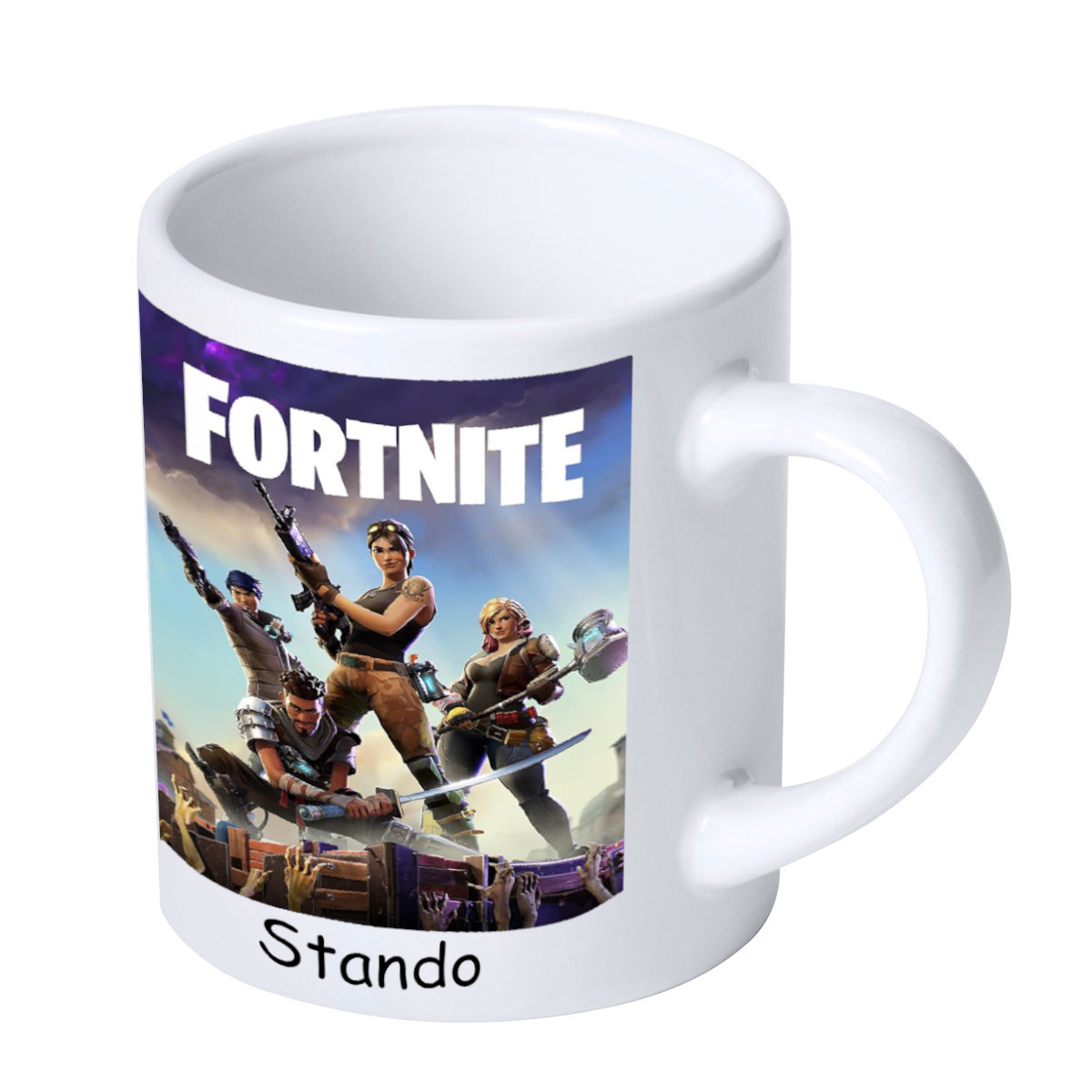 Becks hrnček s menom Fortnite