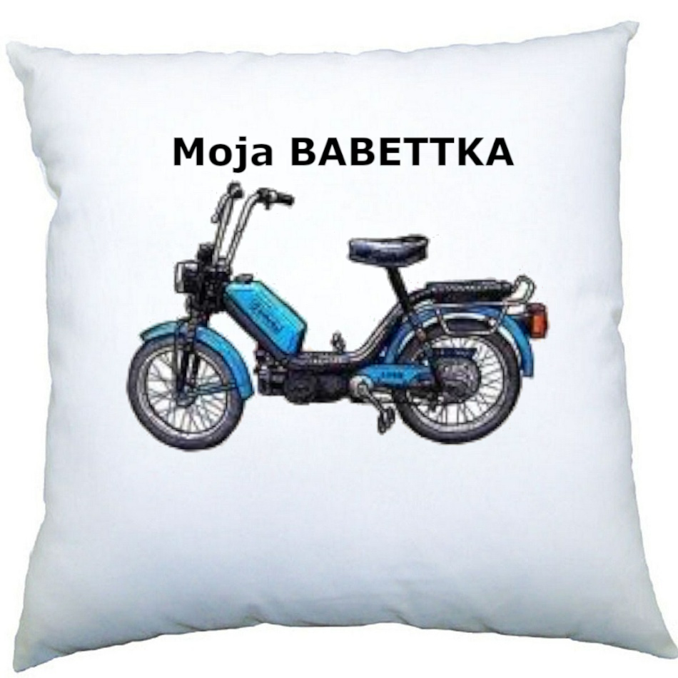 Vankúš Babeta modrá
